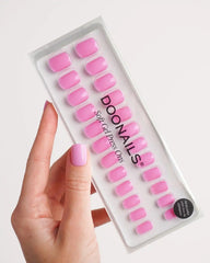Barbie Girl Extra Short Square Soft Gel Press Ons